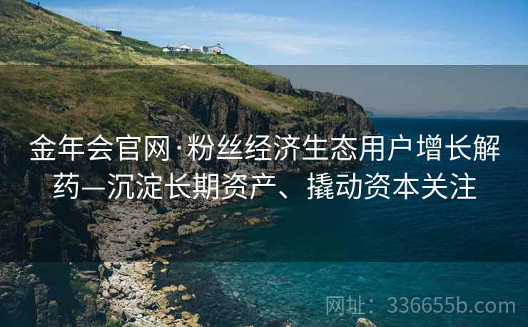 金年会官网·粉丝经济生态用户增长解药—沉淀长期资产、撬动资本关注