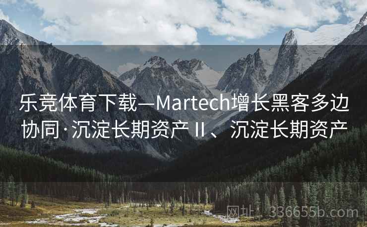 乐竞体育下载—Martech增长黑客多边协同·沉淀长期资产Ⅱ、沉淀长期资产